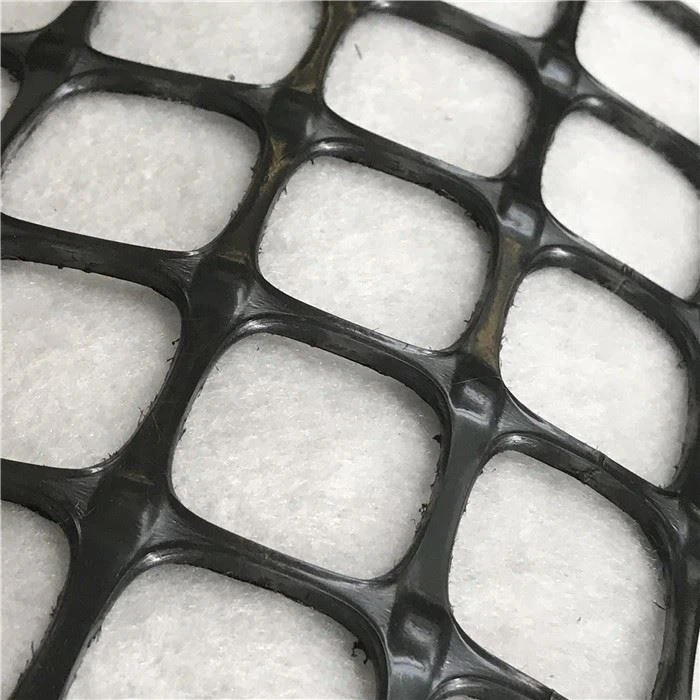 Combined Geogrid with Geotextile 4